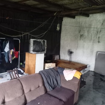 Balneário Rincão: residência fica praticamente destruída devido a um incêndio