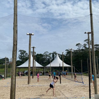 Governo de Içara inaugura três quadras de beach tennis no Parque Walmor de Lucca