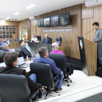 Movimento Maio Amarelo é apresentado no Legislativo içarense