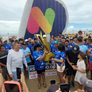 Praia é campeão do Regional de Areia do Rincão