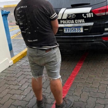 Polícia Civil prende suspeito de ameaça contra mulher em Cocal do Sul