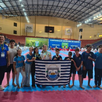 Atletas de Balneário Rincão conquistam sete medalhas no Campeonato Brasileiro de Karatê