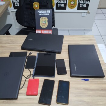 Polícia Civil prende investigado por armazenamento e compartilhamento de material de abuso sexual infanto juvenil 