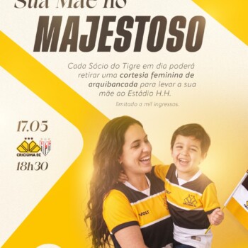 Criciúma terá ação em homenagem ao Dia das Mães no Majestoso