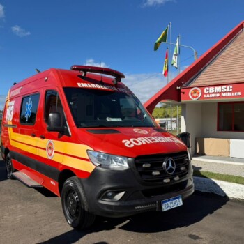 Corpo de Bombeiros Militar ativa atendimento pré-hospitalar em quartel de Lauro Müller