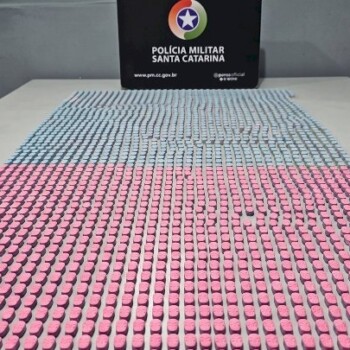 Dois mil comprimidos de ecstasy são apreendidos em Jaraguá do Sul