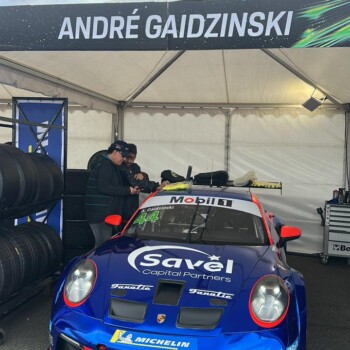 Piloto catarinense André Gaidzinski já está na França para desafio em Le Mans