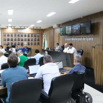Vereadores aprovam projetos de lei do Executivo e Legislativo