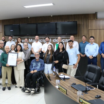 45 anos de Ari Chaveiro são reconhecidos pela Câmara Municipal de Içara