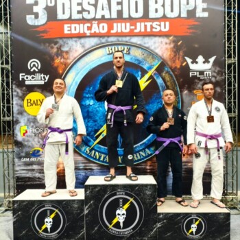 Policial do 5º BPM conquista título no Desafio do BOPE de Jiu-Jitsu