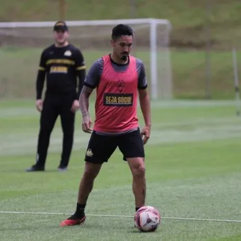 Elenco do Tigre inicia a semana de trabalho