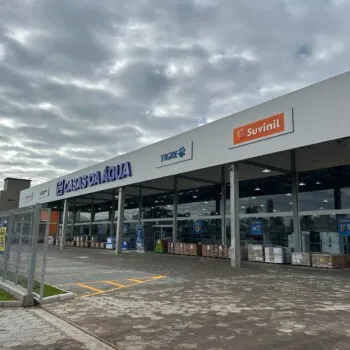 Nova loja da Casas da Água fortalece setor da construção e amplia oferta de produtos em Criciúma