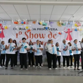 Balneário Rincão celebra a primavera com sucesso de público no 1º Show de Talentos dos Clubes de Mães e Idosos