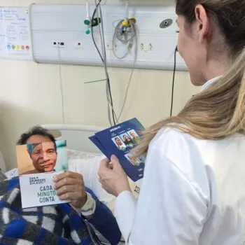 Dia Mundial do AVC: Hospital São José promove ação de conscientização e reforça a importância do atendimento rápido